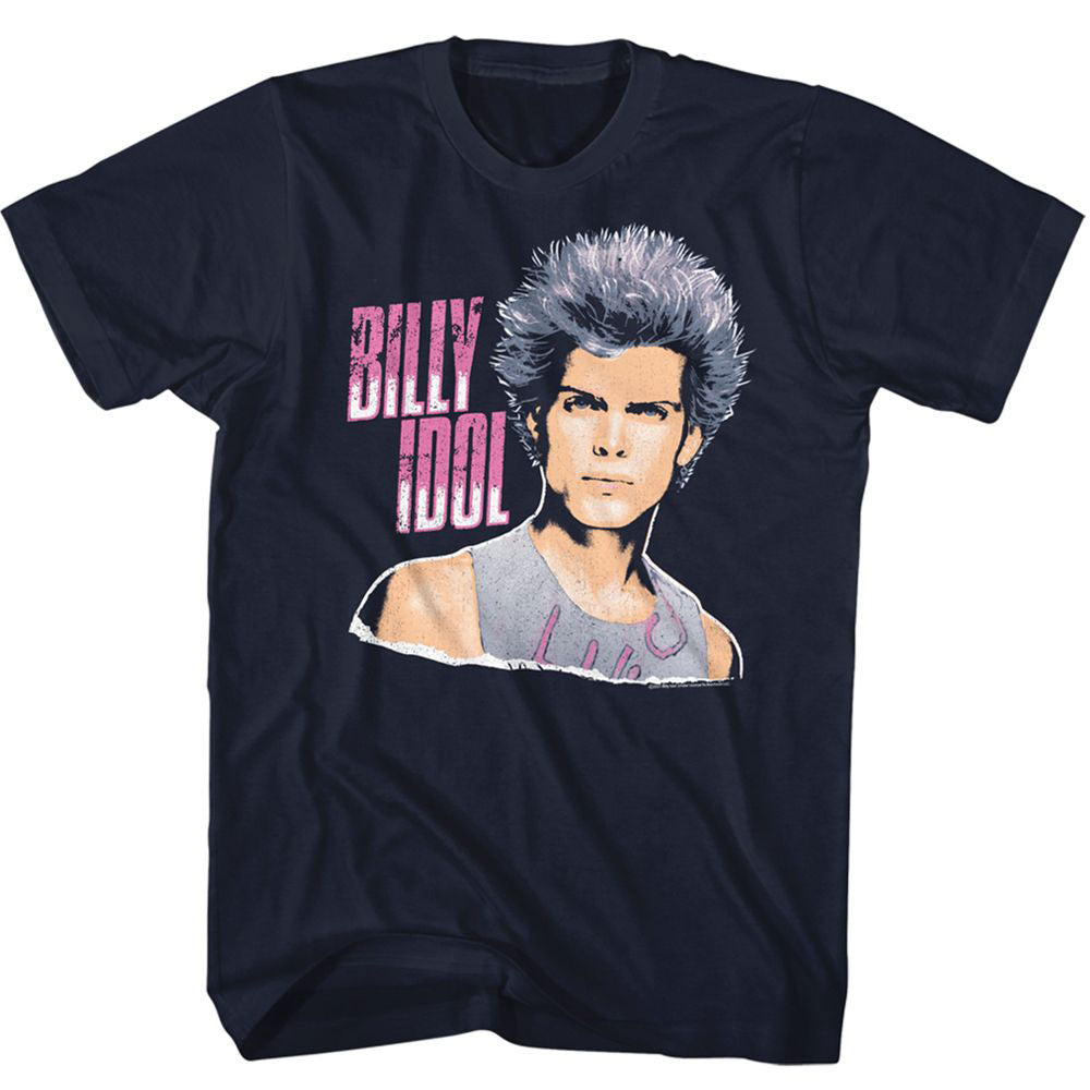 Billy Idol Idol Soft Clouds T-shirt Front
