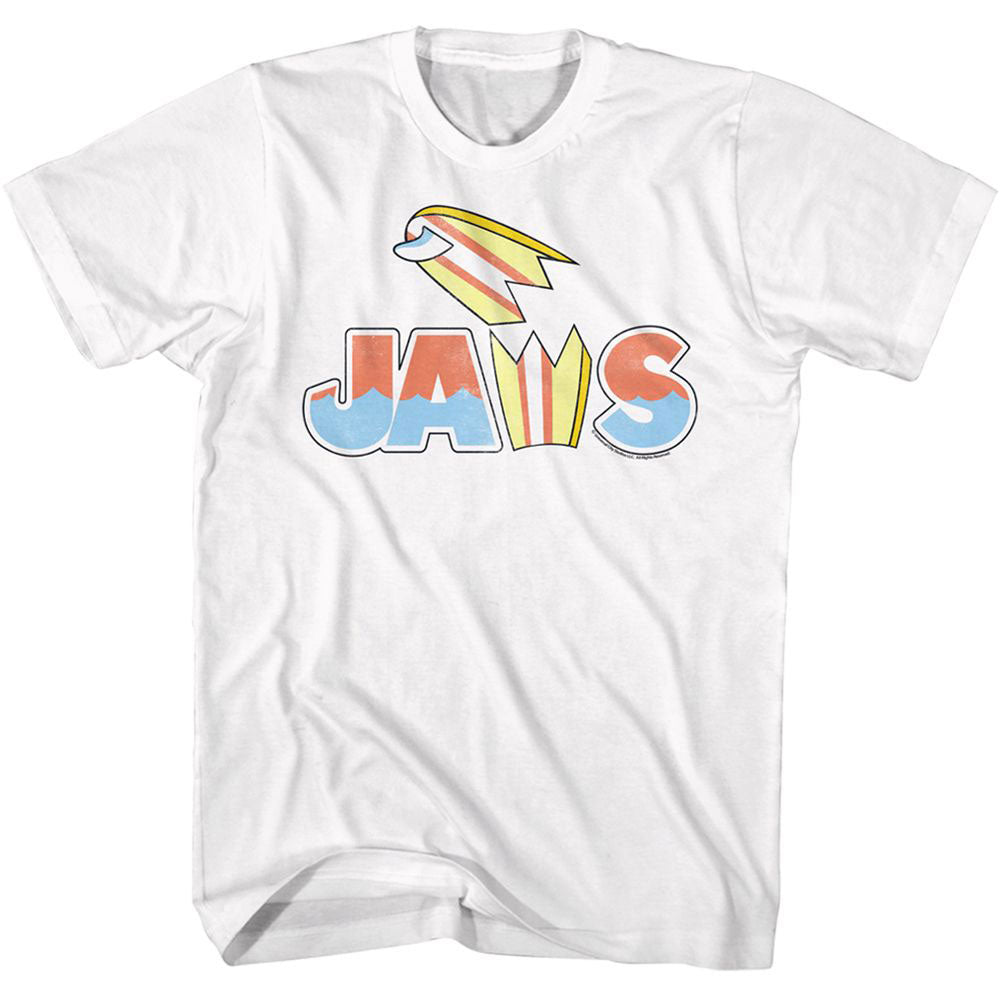 Jaws Broken Surfboard T-shirt Front