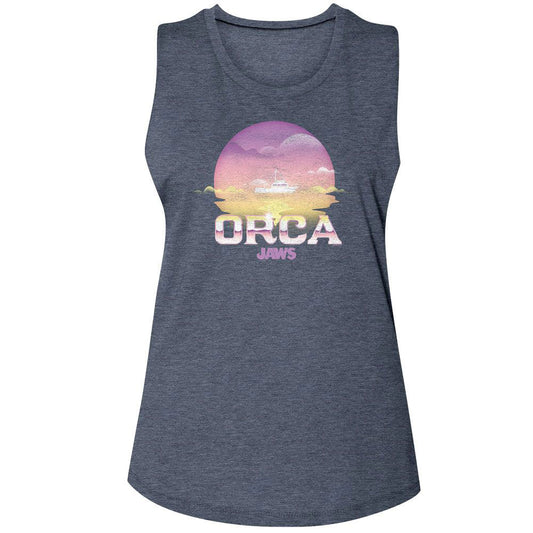 Jaws Orca Womens Tank Front
