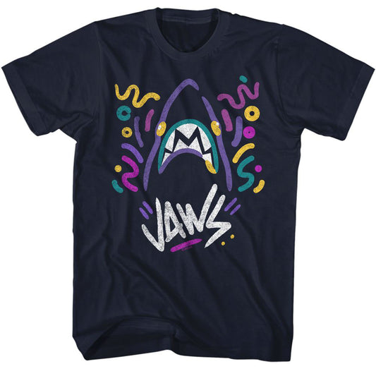 Jaws Doodles T-shirt Front