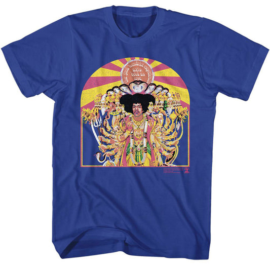 Jimi Hendrix Axis Cover T-shirt Front