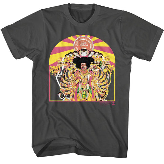 Jimi Hendrix Axis Cover T-shirt Front