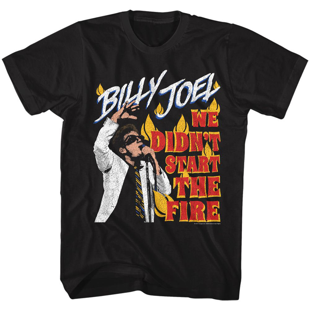 Billy Joel Didn�t Start The Fire T-shirt Front