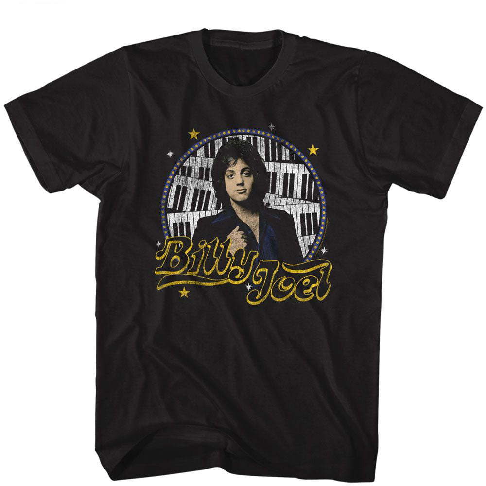 Billy Joel Stars T-shirt Front