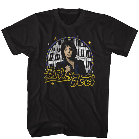 Billy Joel Stars T-shirt Front