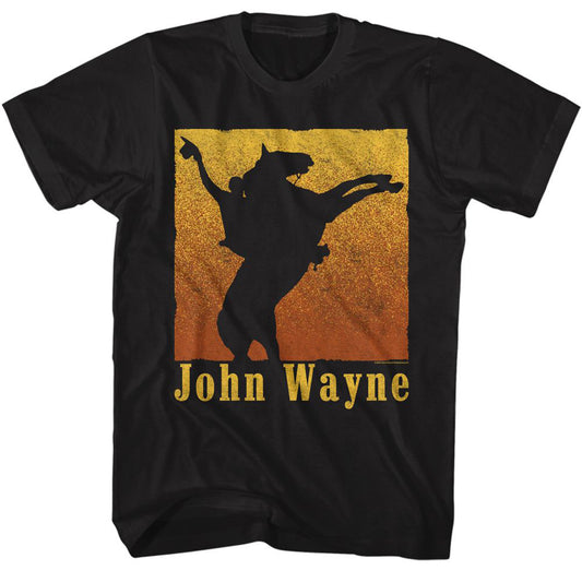 John Wayne-rearing Horse T-shirt Front