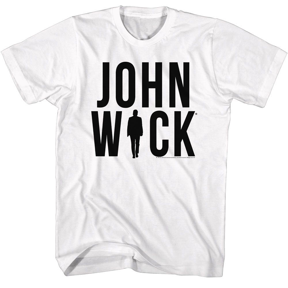 John Wick Silhouette Logo T-shirt Front
