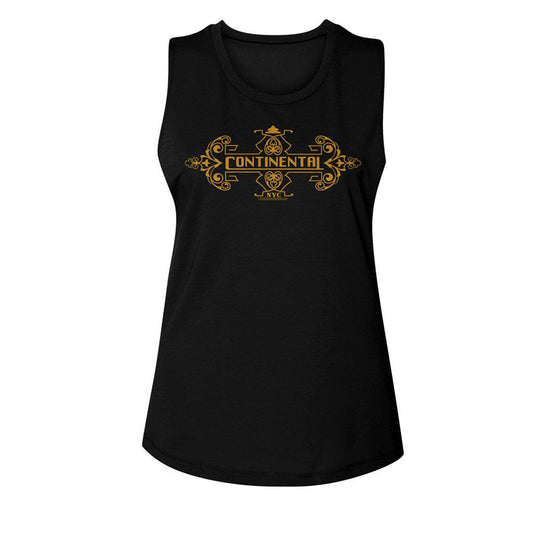 John Wick Continental Nyc Womens Tank Front