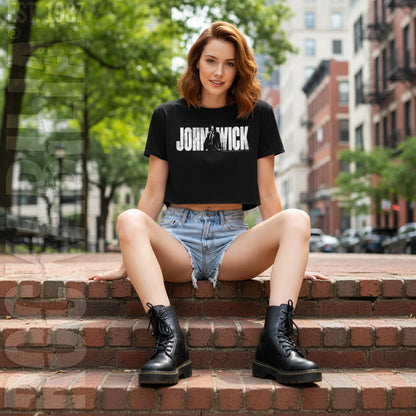 John Wick With Name Junior Top