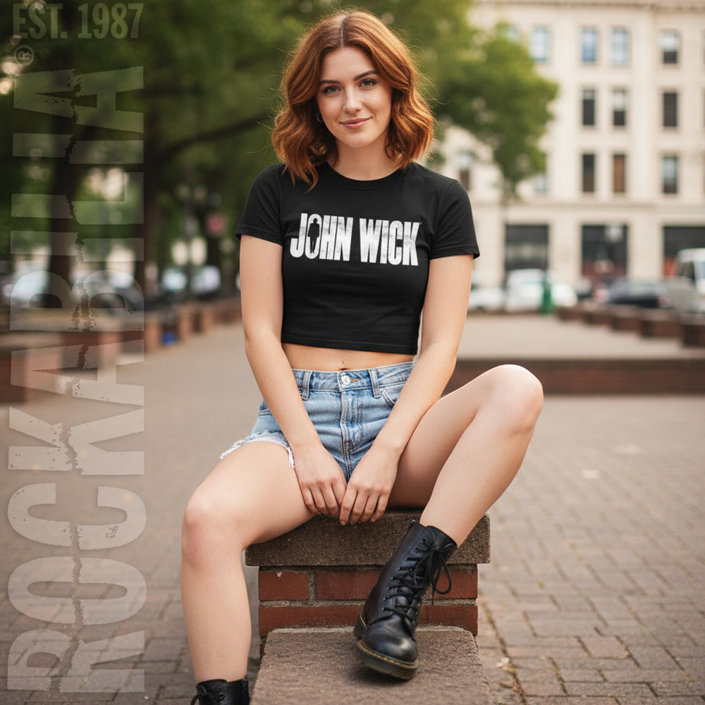 John Wick Silhouette Junior Top