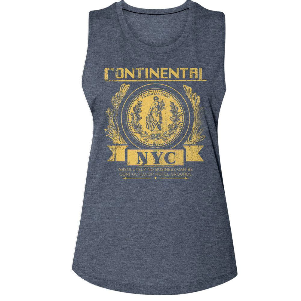 John Wick Continental Nyc Womens Tank Front