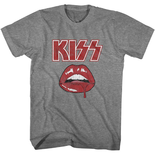 KISS Kiss Drip T-shirt Front