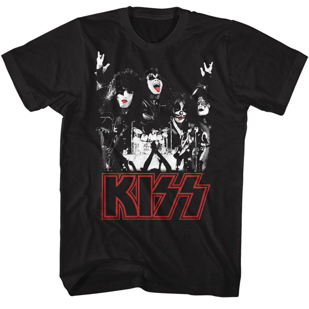KISS Kiss Concert T-shirt Front