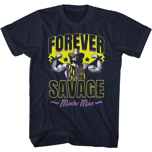 Macho Man Forever Savage T-shirt Front