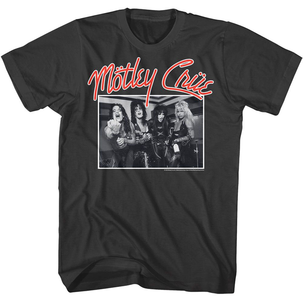 Motley Crue Stand And Deliver T-shirt Front