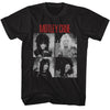 Motley Crue-bw Shout Cover T-shirt