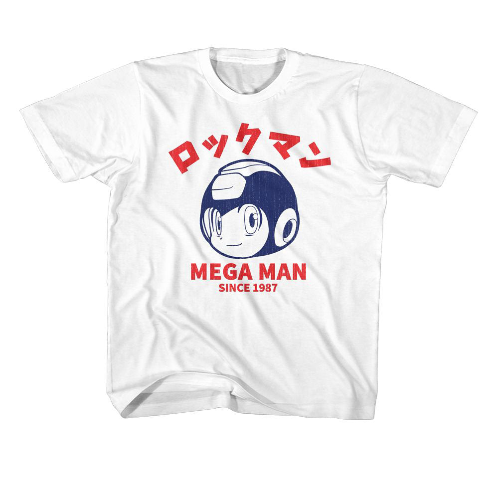 Mega Man Since 1987 Youth T-shirt Front