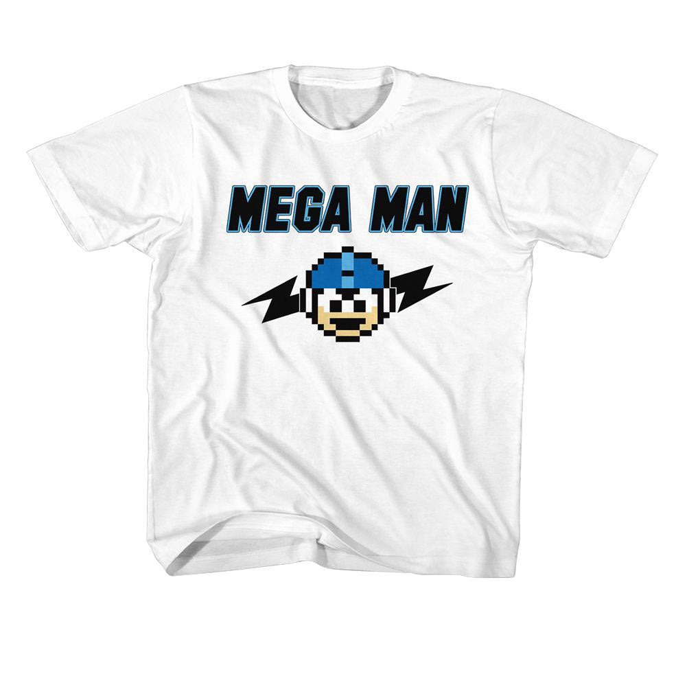 Mega Man Mega Bolts Youth T-shirt Front