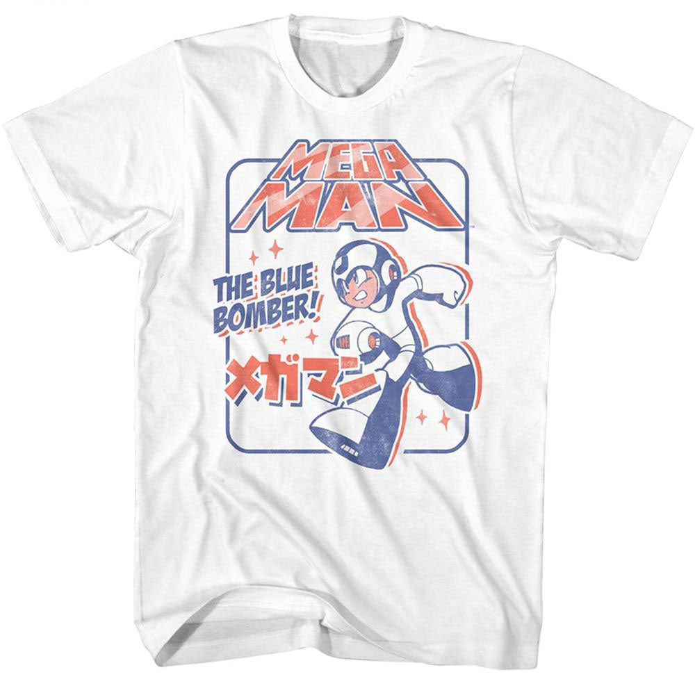 Mega Man Megaman Blue Bomber Again T-shirt Front