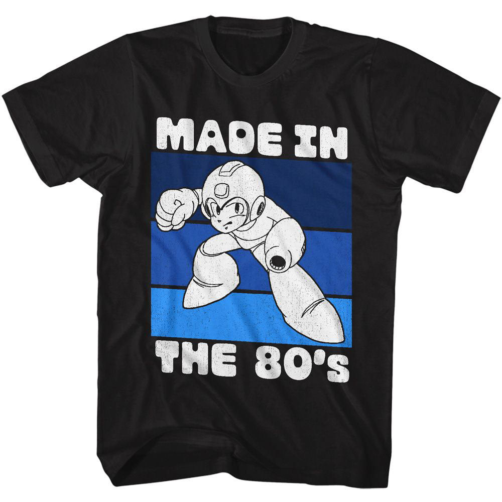 Mega Man Megaman Made In The 80s T-shirt Front