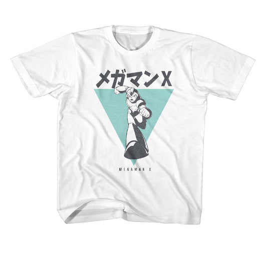 Mega Man Incoming Youth T-shirt Front
