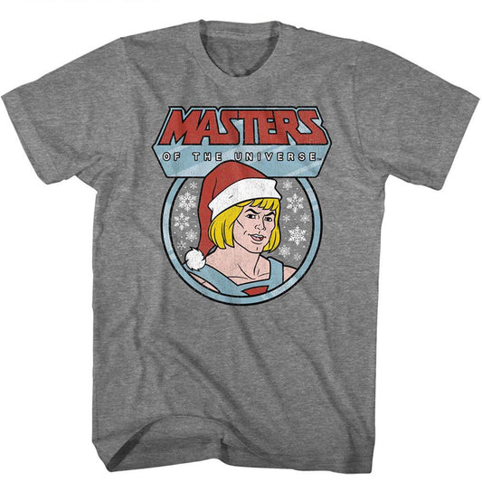 Masters Of The Universe Motu Christmas He Man T-shirt Front
