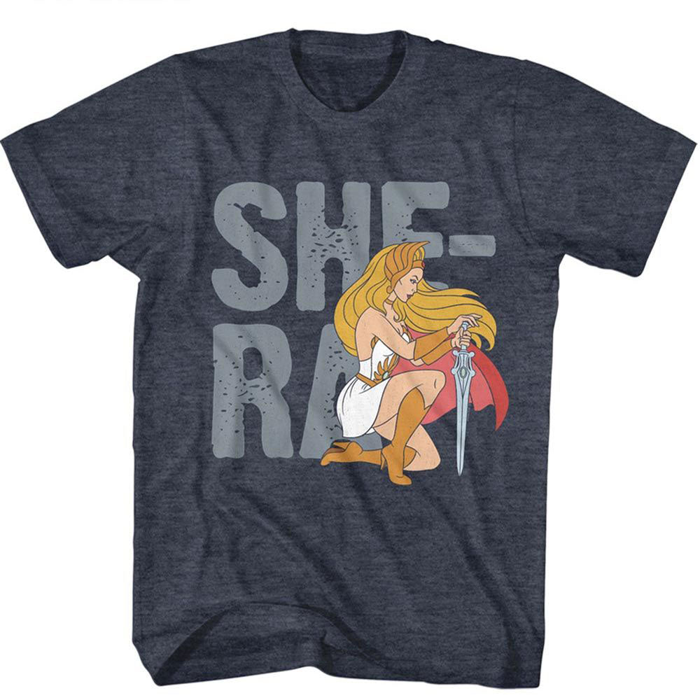 Masters Of The Universe Motu She Ra Text T-shirt Front