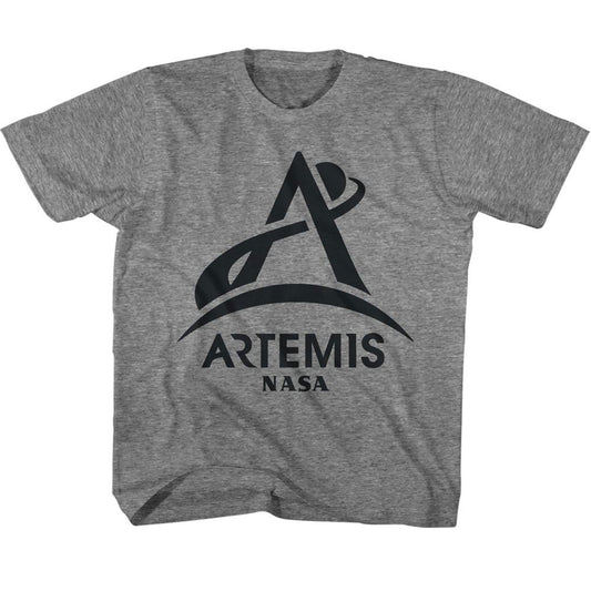 NASA Nasa Artemis Program Logo Kids Childrens T-shirt Front