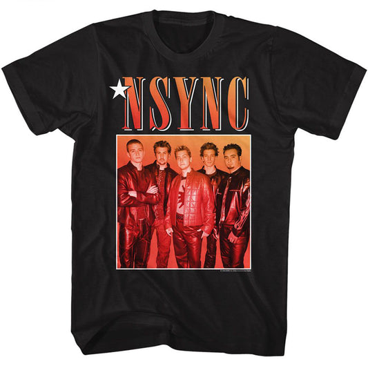Nsync Gradient Box T-shirt Front