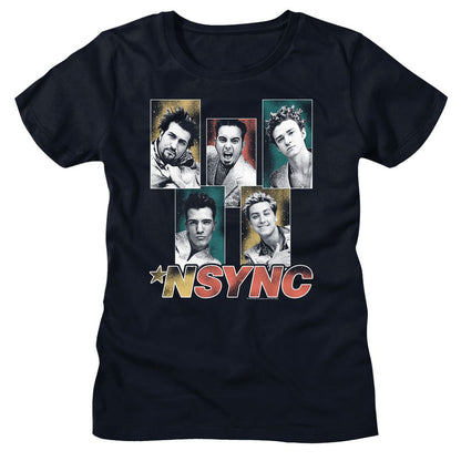Nsync Sparkly Boxes Junior Top
