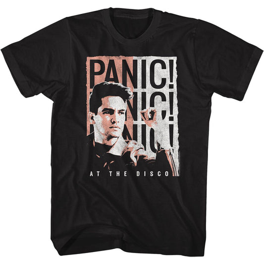 Panic At The Disco Panic T-shirt Front