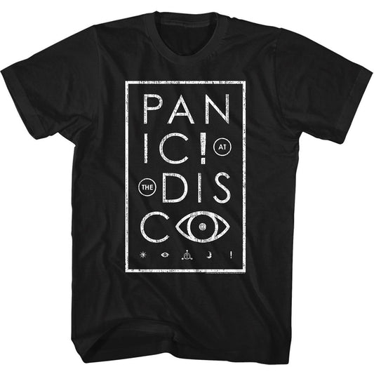 Panic At The Disco Eye T-shirt Front
