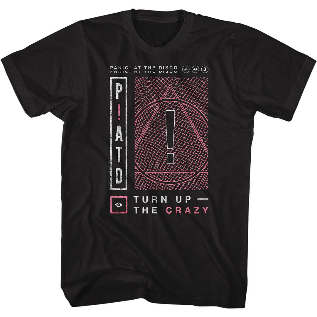 Panic At The Disco Turn Up The Crazy T-shirt Front