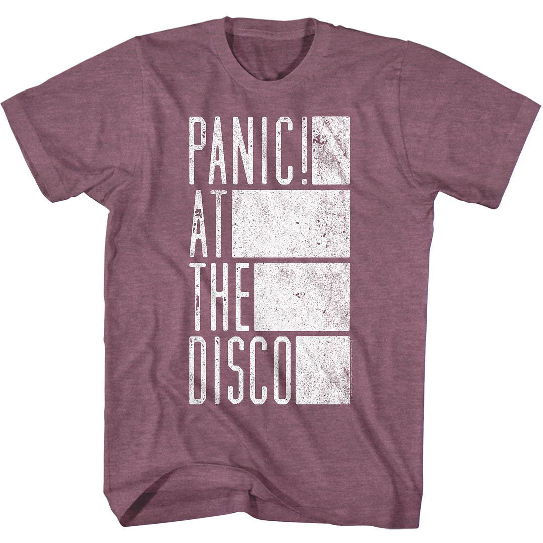 Panic At The Disco Box T-shirt Front