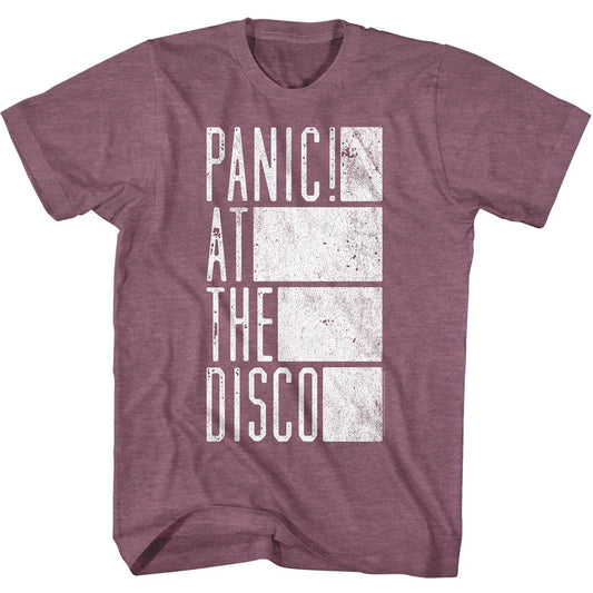 Panic At The Disco Box T-shirt Front