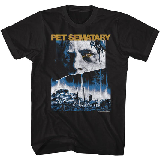 Pet Sematary 3 Color Poster T-shirt Front