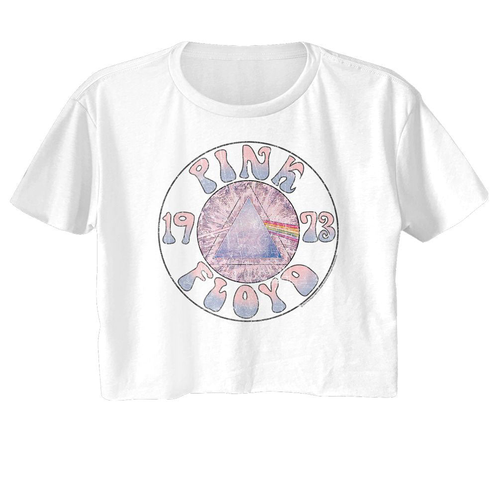 Pink Floyd Sketch Prism Circle Junior Top