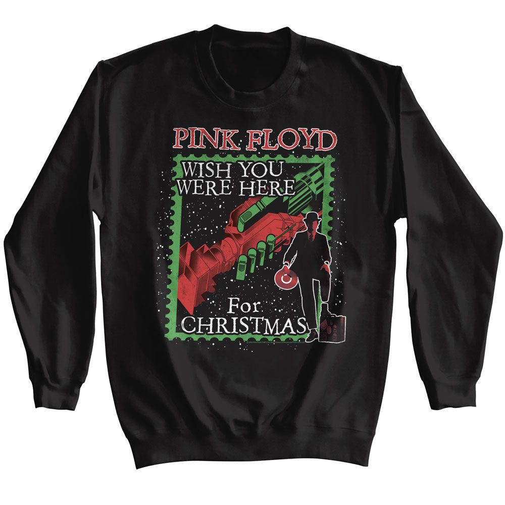 Pink Floyd For Christmas Sweatshirt Front