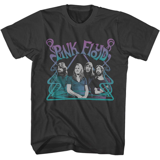 Pink Floyd Art Noveau Triangle T-shirt Front