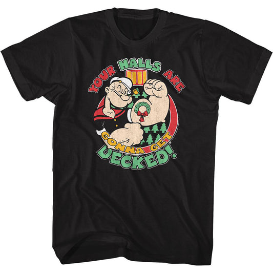 Popeye Your Gonna Get Decked T-shirt Front