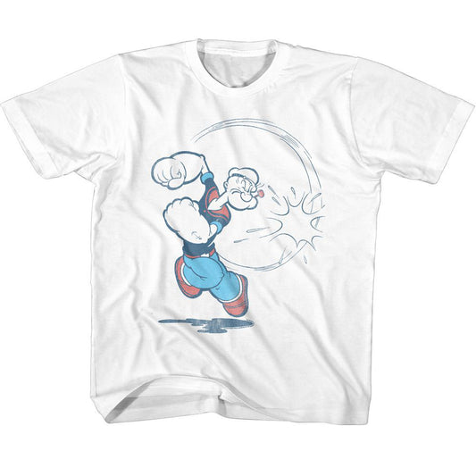 Popeye Vintage Youth T-shirt Front