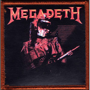 Megadeth So What Soldier Embroidered Patch Front