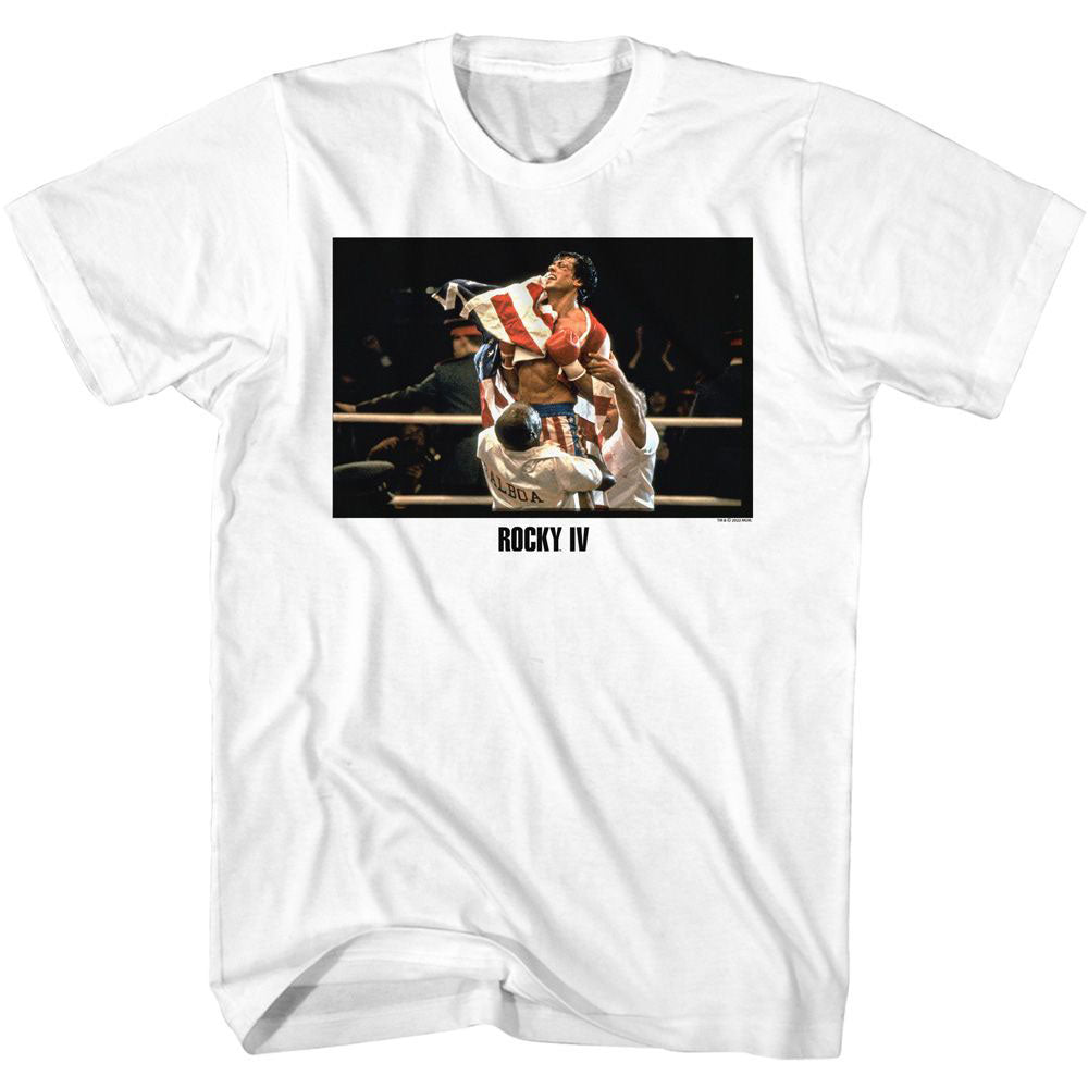 Rocky Celebration T-shirt Front