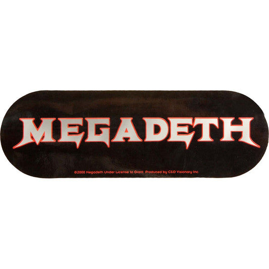Megadeth Logo Sticker Front