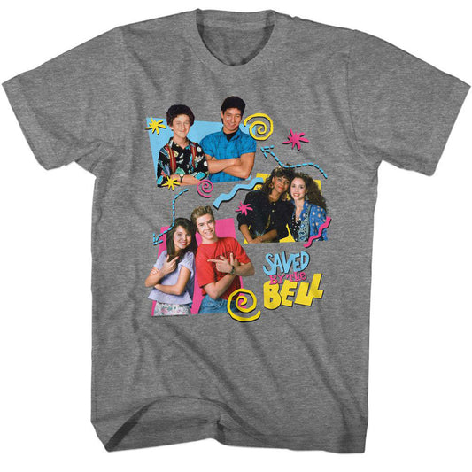 Saved By The Bell Sbtb Three Boxes T-shirt Front
