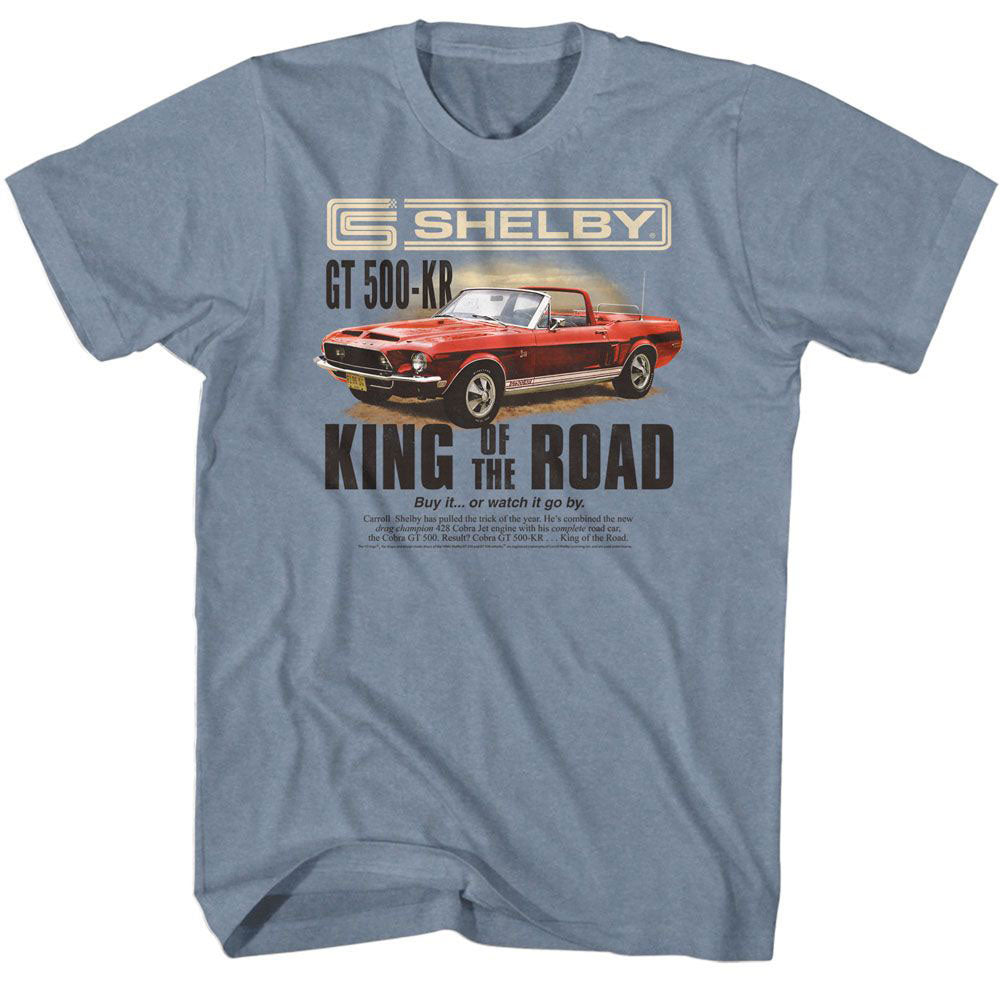 Carroll Shelby King Mag Ad 2 T-shirt Front