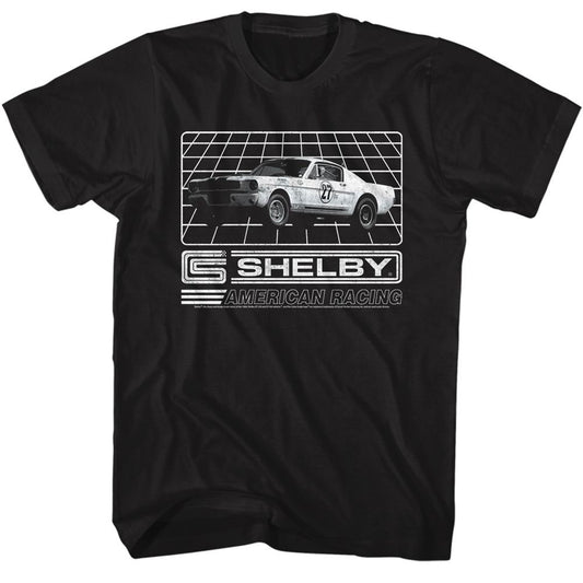 Carroll Shelby Shelby Grid T-shirt Front