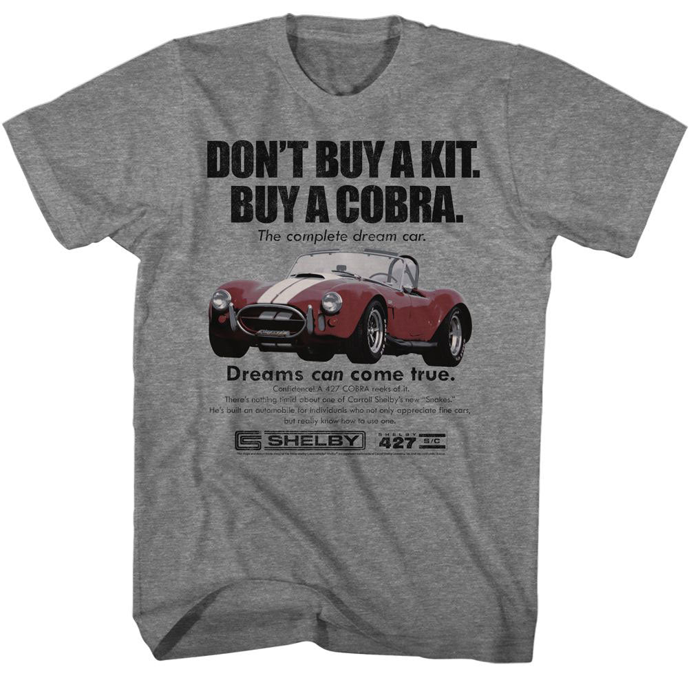 Carroll Shelby Buy A Cobra T-shirt Front