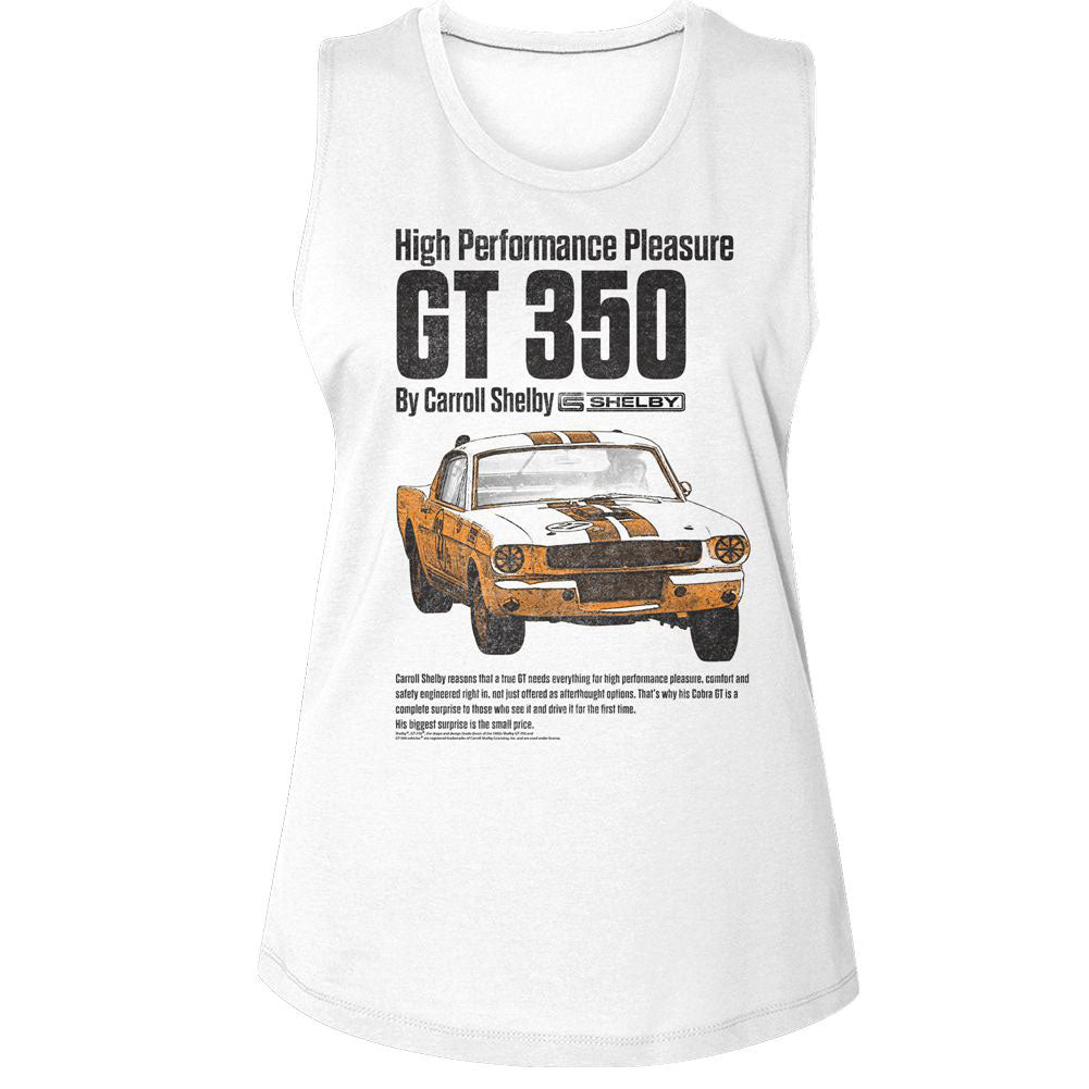 Carroll Shelby High Performance Womens Tank Front