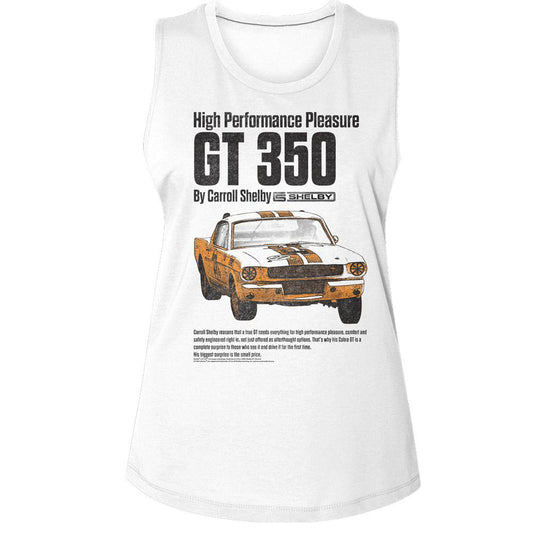 Carroll Shelby High Performance Womens Tank Front